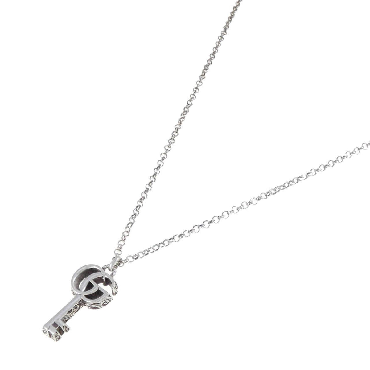 グッチ 925シルバー キーネックレス