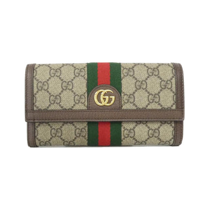 グッチ オフィディア GGスプリームキャンバス 長財布
