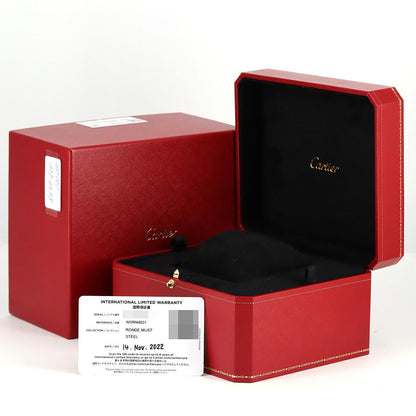 カルティエ ロンド マスト ドゥ カルティエ ステンレススチール