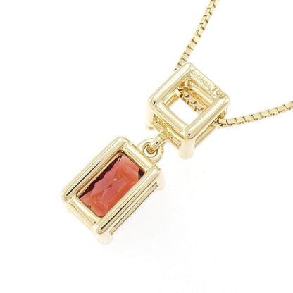 ルジアダ Au750ガーネットネックレス