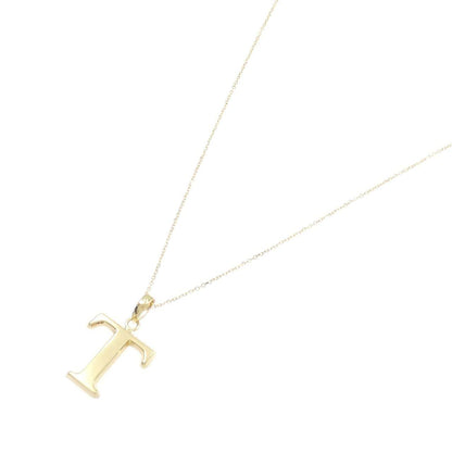 Au750 イニシャルTネックレス