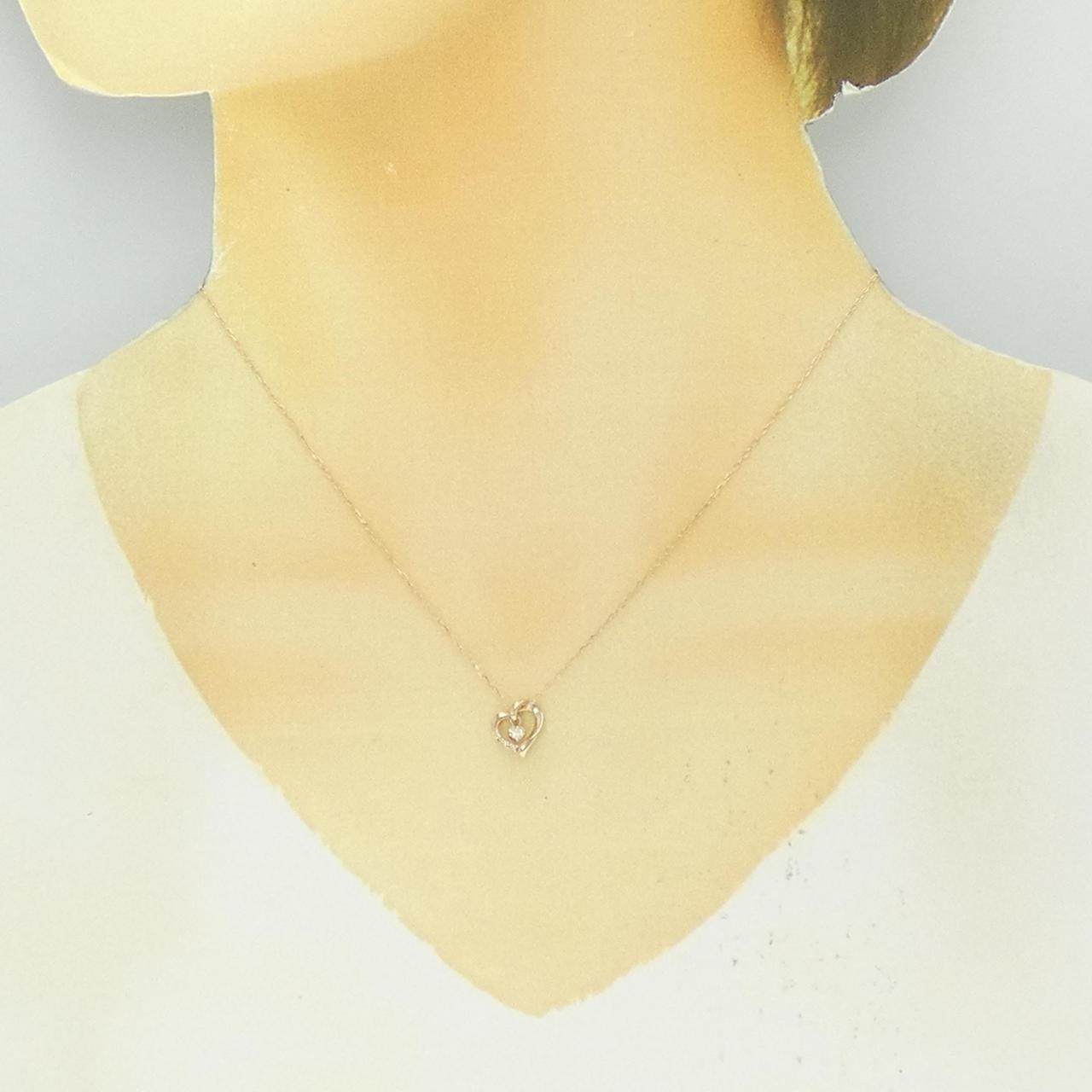 ヨンドシー Au750ダイヤモンドネックレス