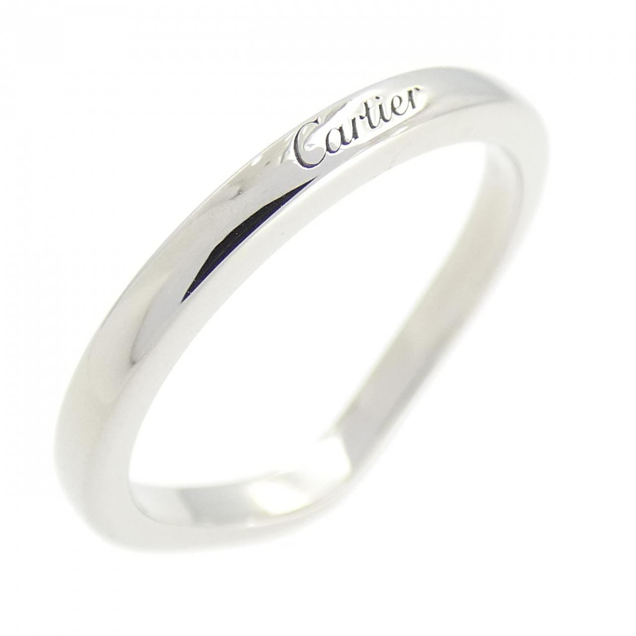 カルティエ バレリーナ プラチナ950 リング 7号