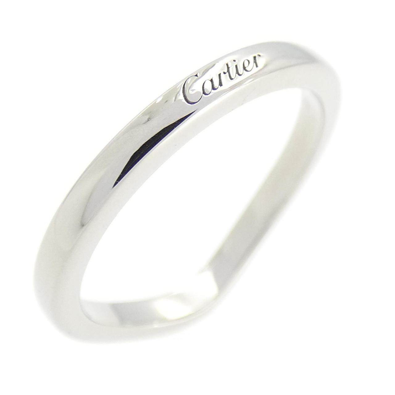 カルティエ バレリーナ プラチナ リング 7号