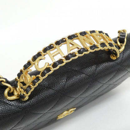 シャネル AP2804 キャビア スキン ウォレット オン チェーン