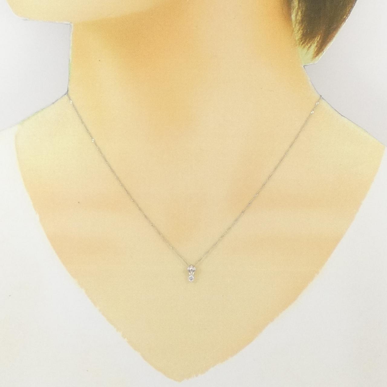 Pt900/Pt850 ダイヤモンド ネックレス