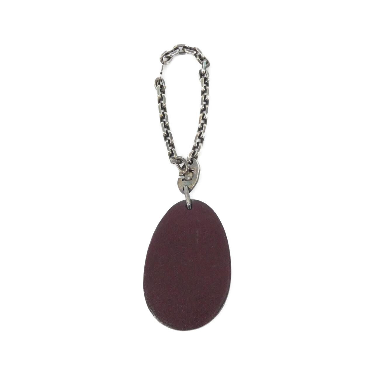 エルメス PRUNE フルーツ ボックスカーフ キーホルダー