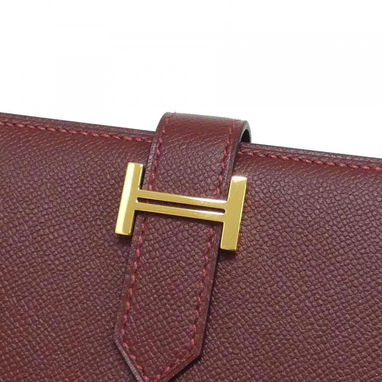 エルメス ベアンコンパクト マダム 二つ折り財布