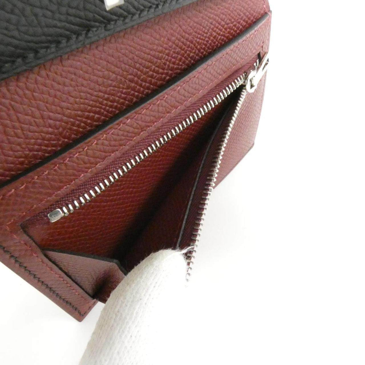 エルメス ベアンコンビネ エプソン 財布