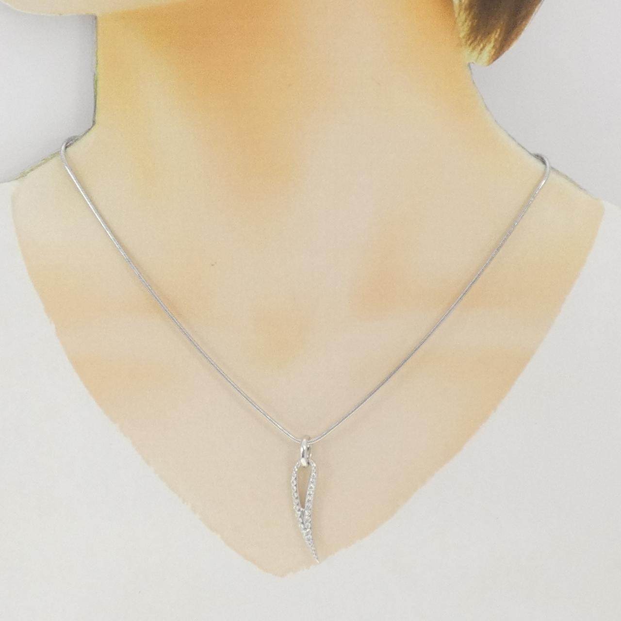 ホアキンベラオ K18WG ダイヤモンドネックレス