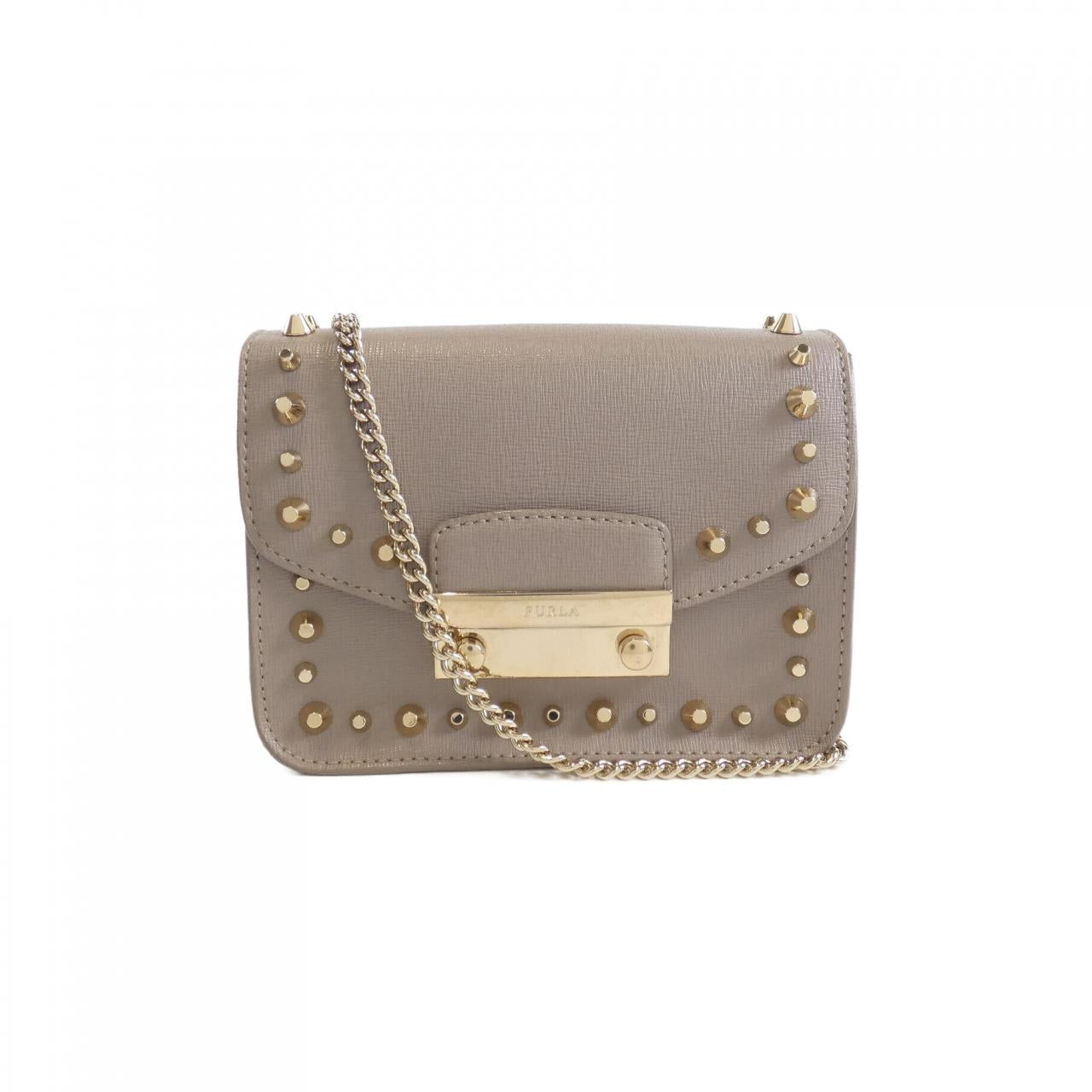 フルラ ジュリア レザー ショルダー バッグ