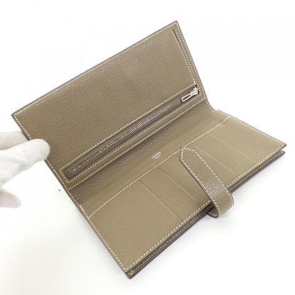 エルメス ベアンスフレ シェーブル 二つ折り長財布
