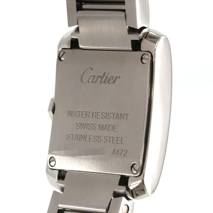 カルティエ タンクフランセーズ ステンレススチール 時計