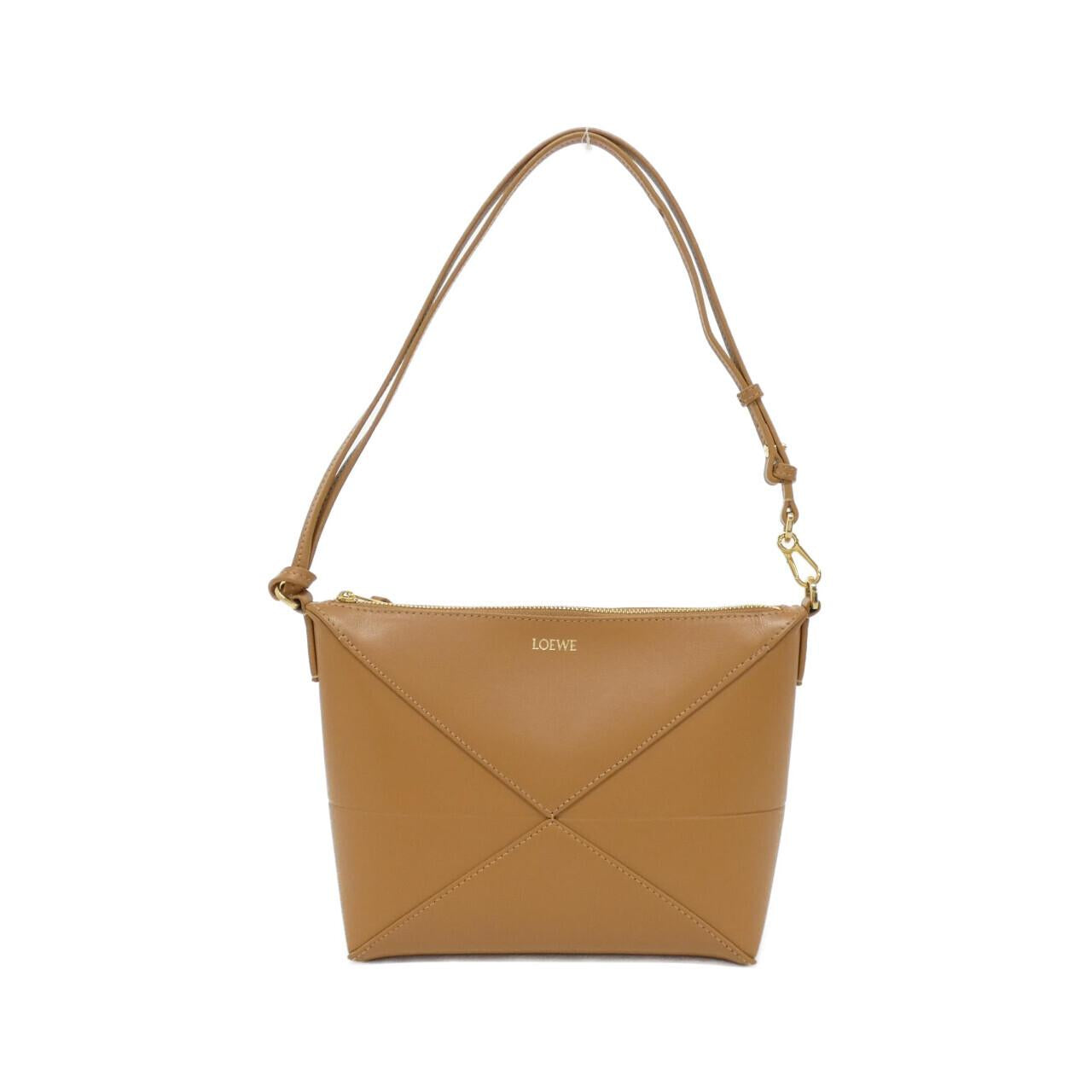 ロエベ パズル フォールド ポーチ カーフ ショルダー バッグ