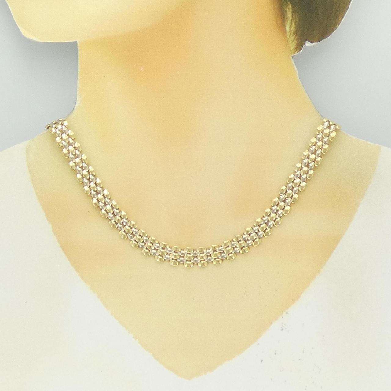 750YG 750WG ネックレス