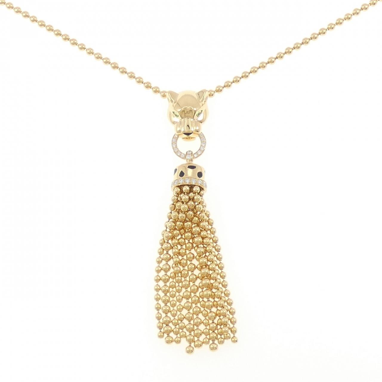 カルティエ パンテール 750イエローゴールド ネックレス