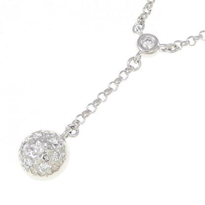Tasaki K14 ホワイト ゴールド ダイヤモンド ネックレス