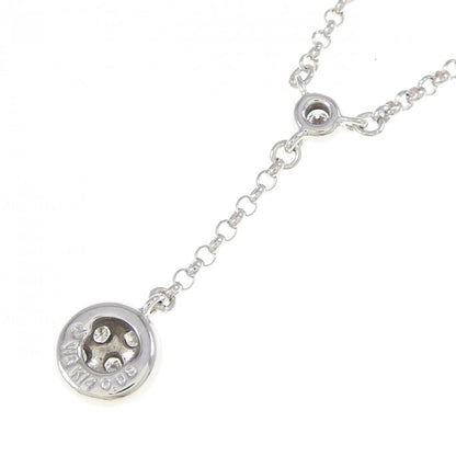 Tasaki K14 ホワイト ゴールド ダイヤモンド ネックレス