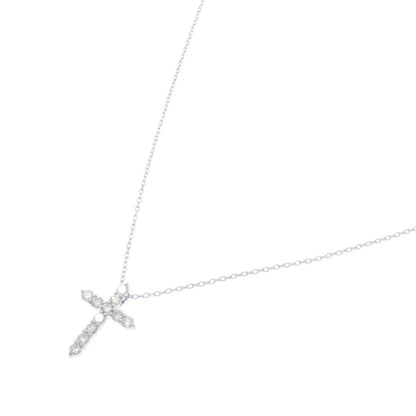 Au750 クロス ダイヤモンド ネックレス