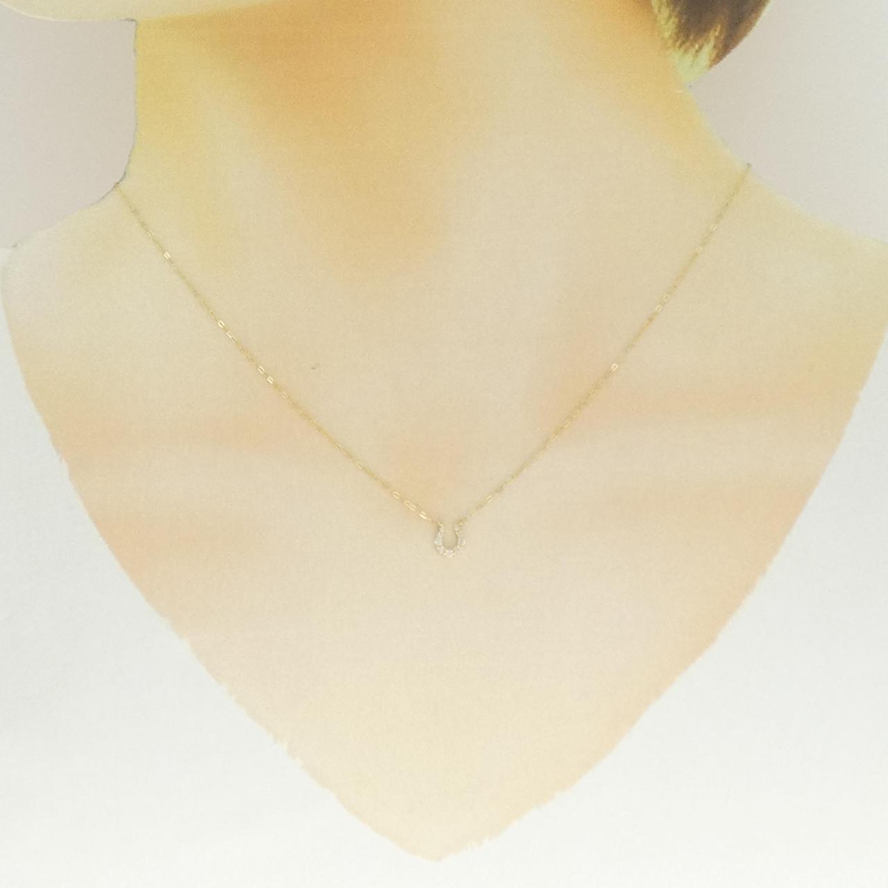 ヨンドシー Au750 ダイヤモンドネックレス