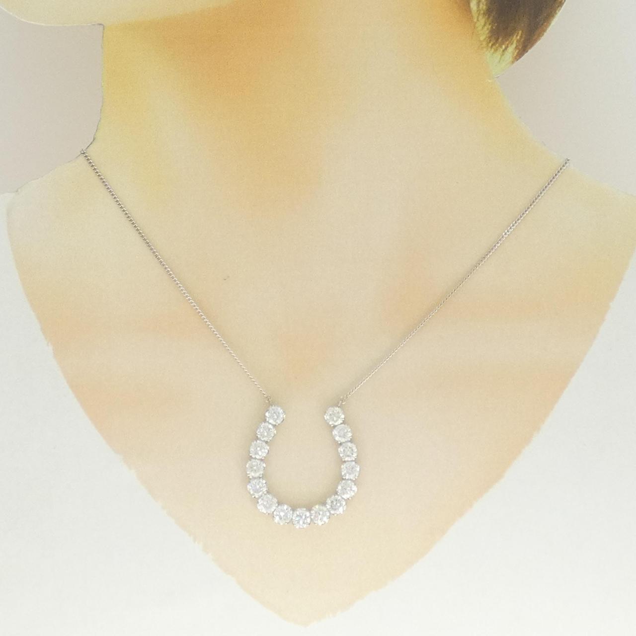 Au750ダイヤモンドネックレス