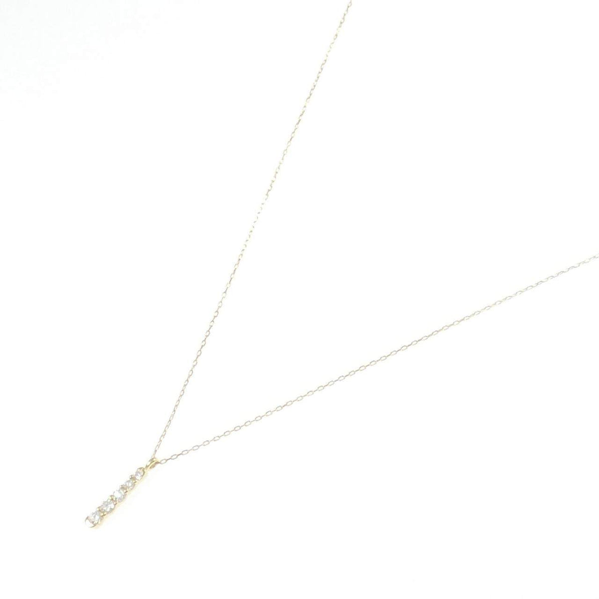 ヨンドシー Au750 合成モアサナイト ネックレス