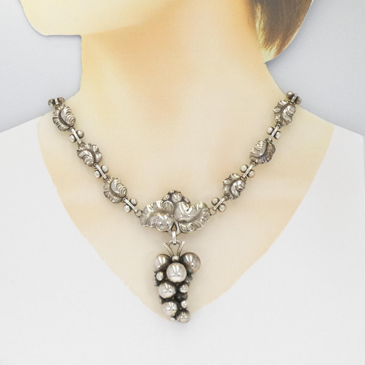ジョージ ジェンセン 925 シルバー ネックレス
