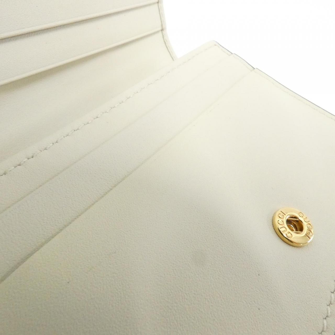 グッチ GG スプリーム GG アップル プリント ウォレット