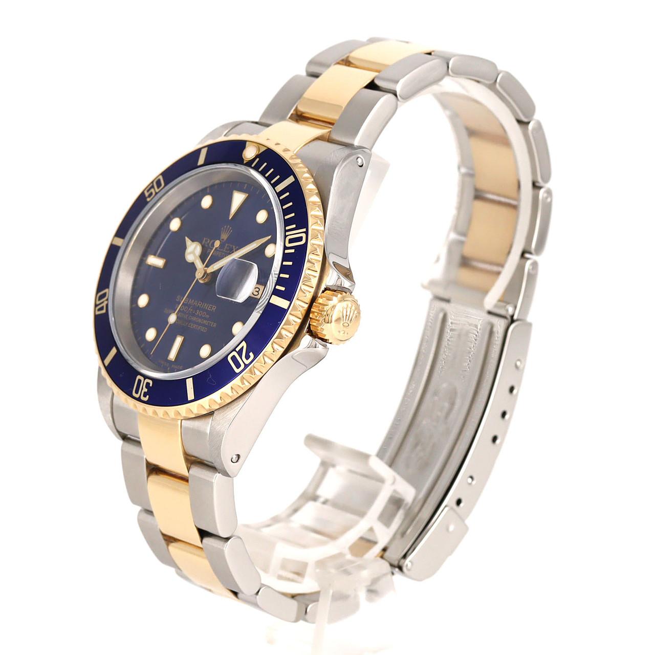 ロレックス サブマリーナ デイト ステンレス スチール x イエロー ゴールド オートマチック