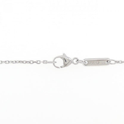 ショパール ハッピー ハーツ 750 ホワイト ゴールド ダイヤモンド ネックレス