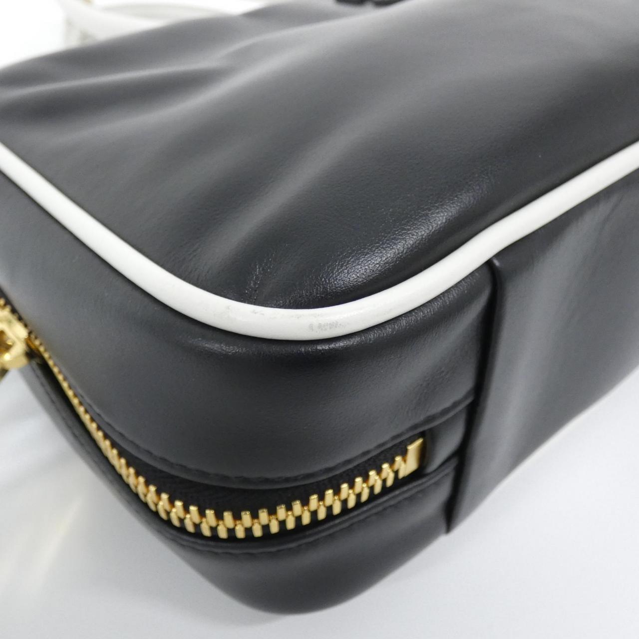 ミュウミュウ 5BB172 SOFTY PIPING ショルダーバッグ