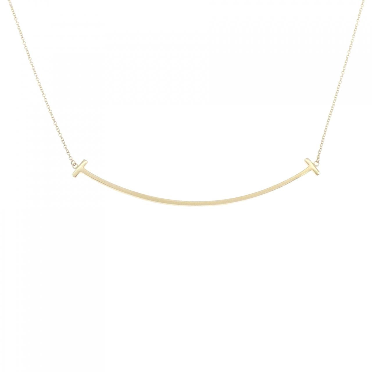 ティファニー Tスマイル Au750 ネックレス