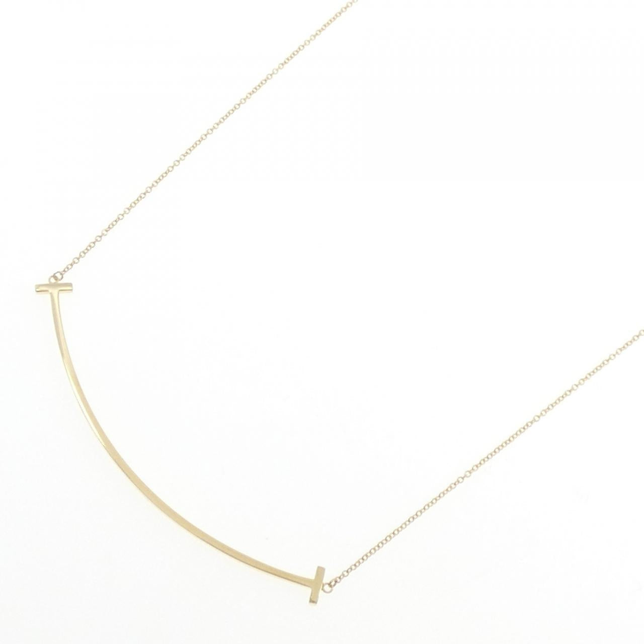 ティファニー Tスマイル Au750 ネックレス