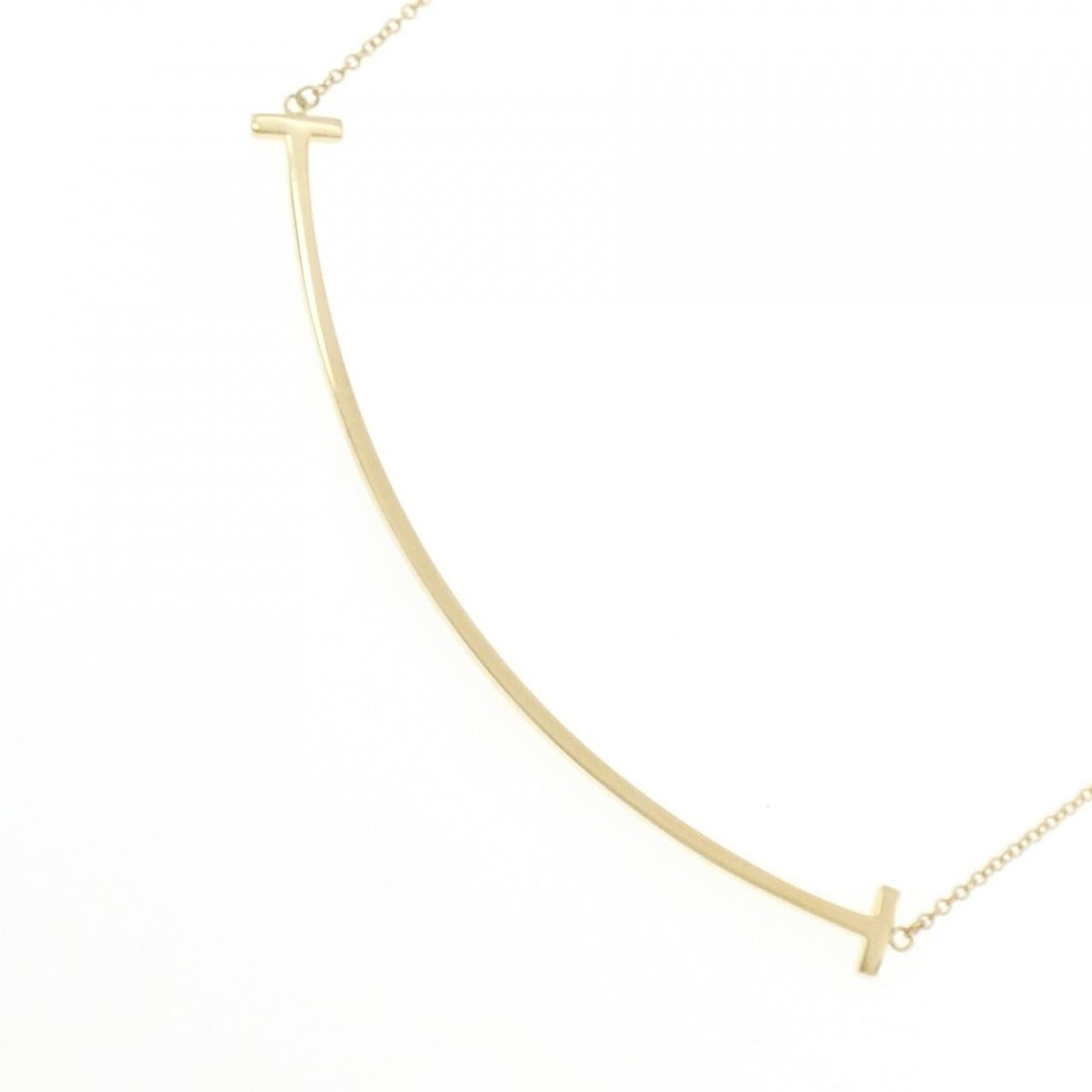 ティファニー Tスマイル Au750 ネックレス