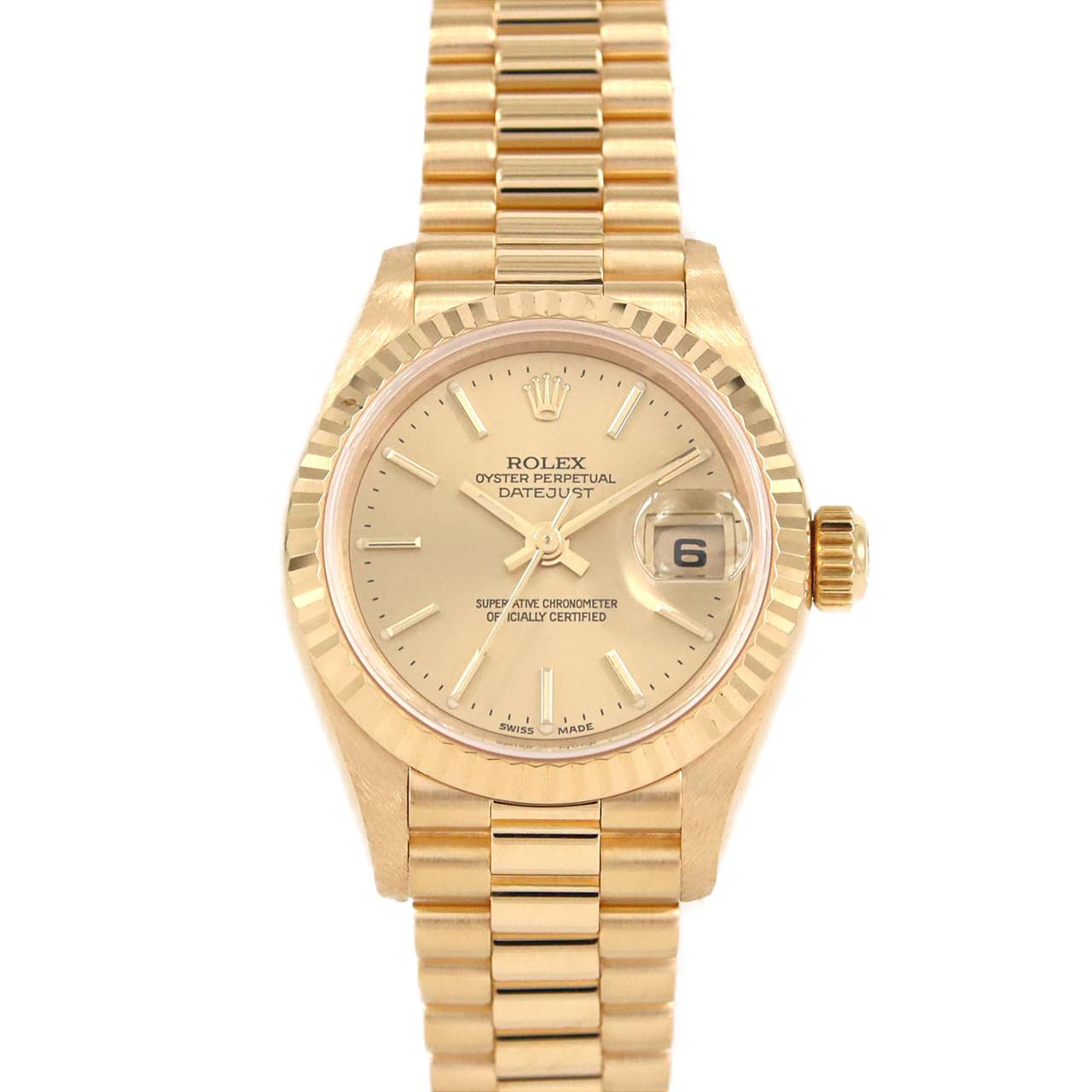 ロレックス デイトジャスト Au750 オートマチック