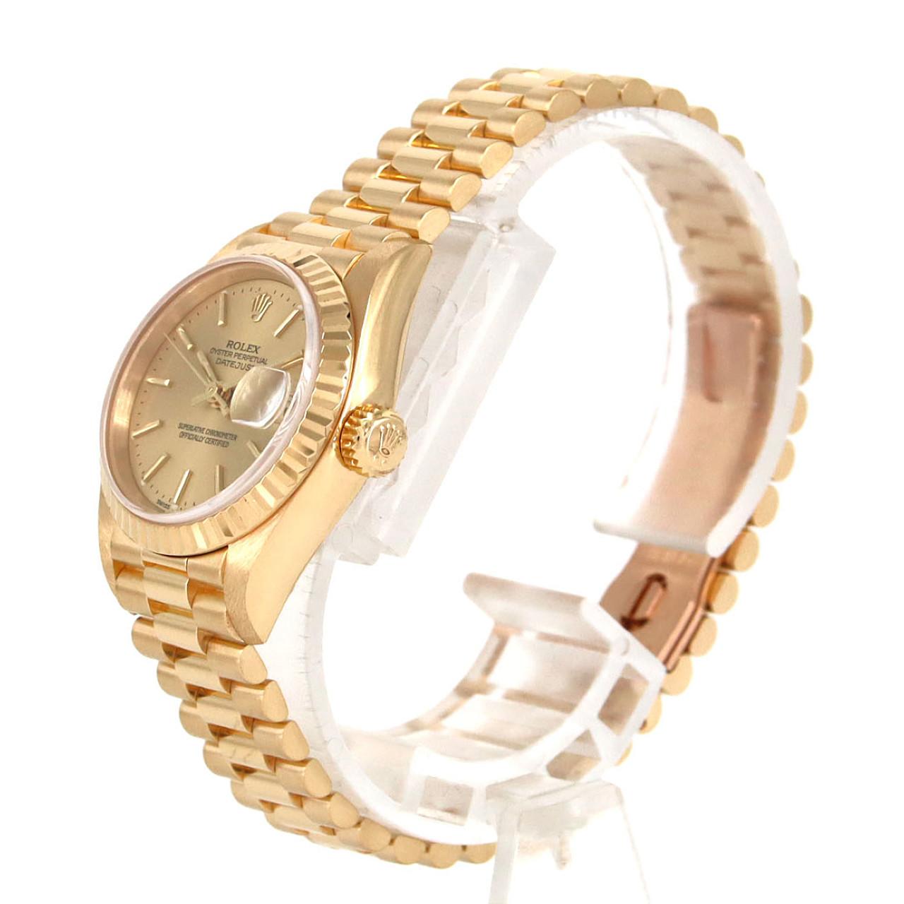 ロレックス デイトジャスト Au750 オートマチック