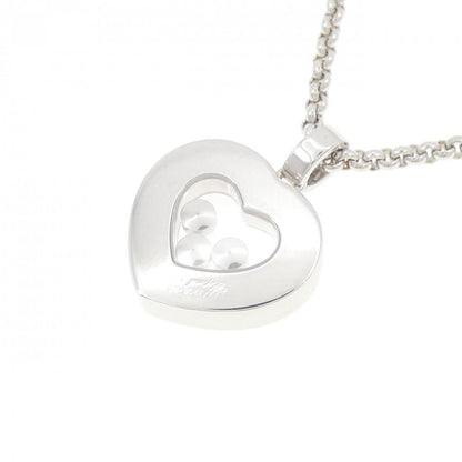 ショパール ハッピー ダイヤモンド 750 ホワイト ゴールド ダイヤ ネックレス