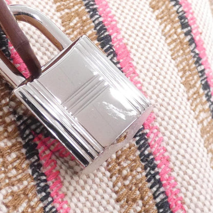 エルメス COUVERTURE LIGNES ピコタンロックPM トワルアッシュ スイフト ハンドバッグ