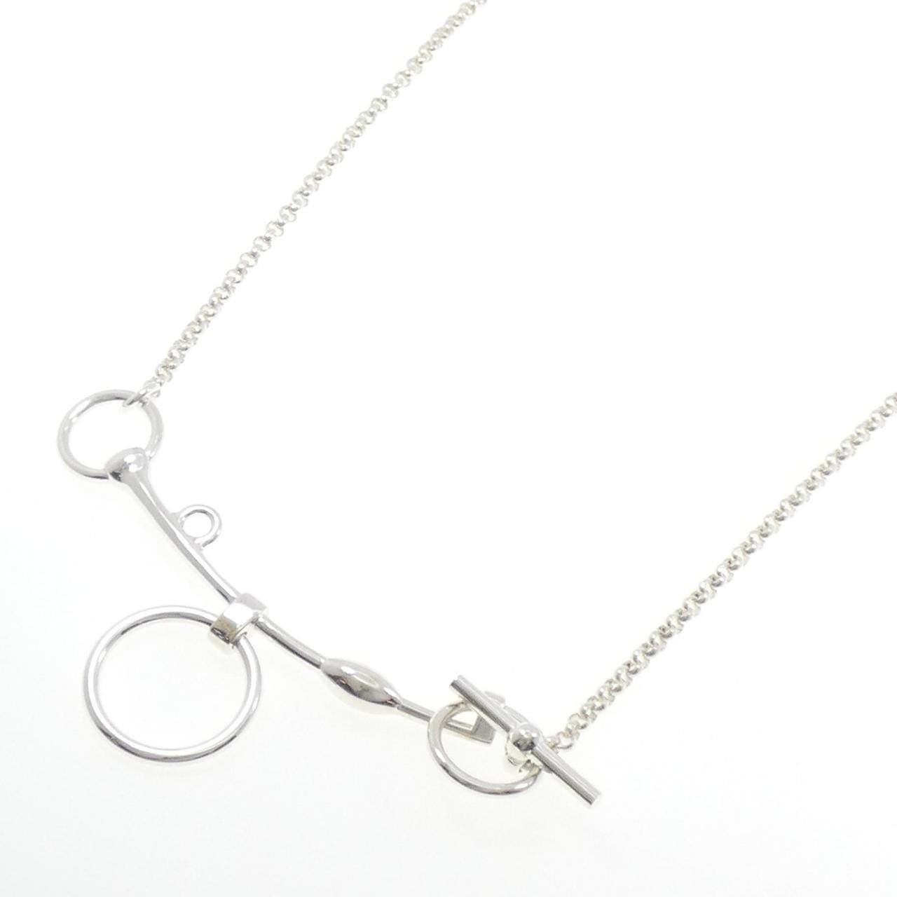 エルメス モール ドゥ ブリッド 925シルバー ネックレス