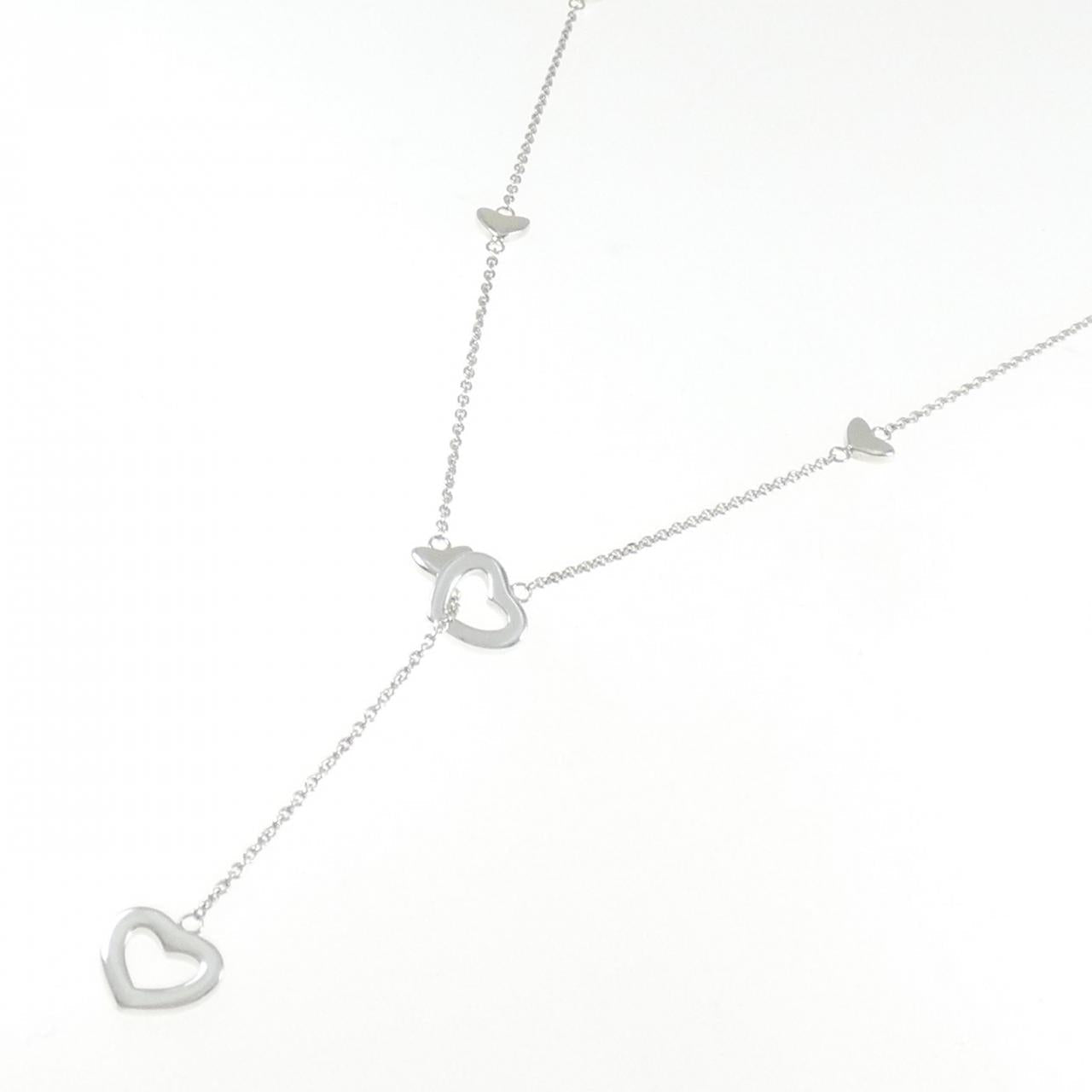 ティファニー ハートリンク ラリエット ネックレス