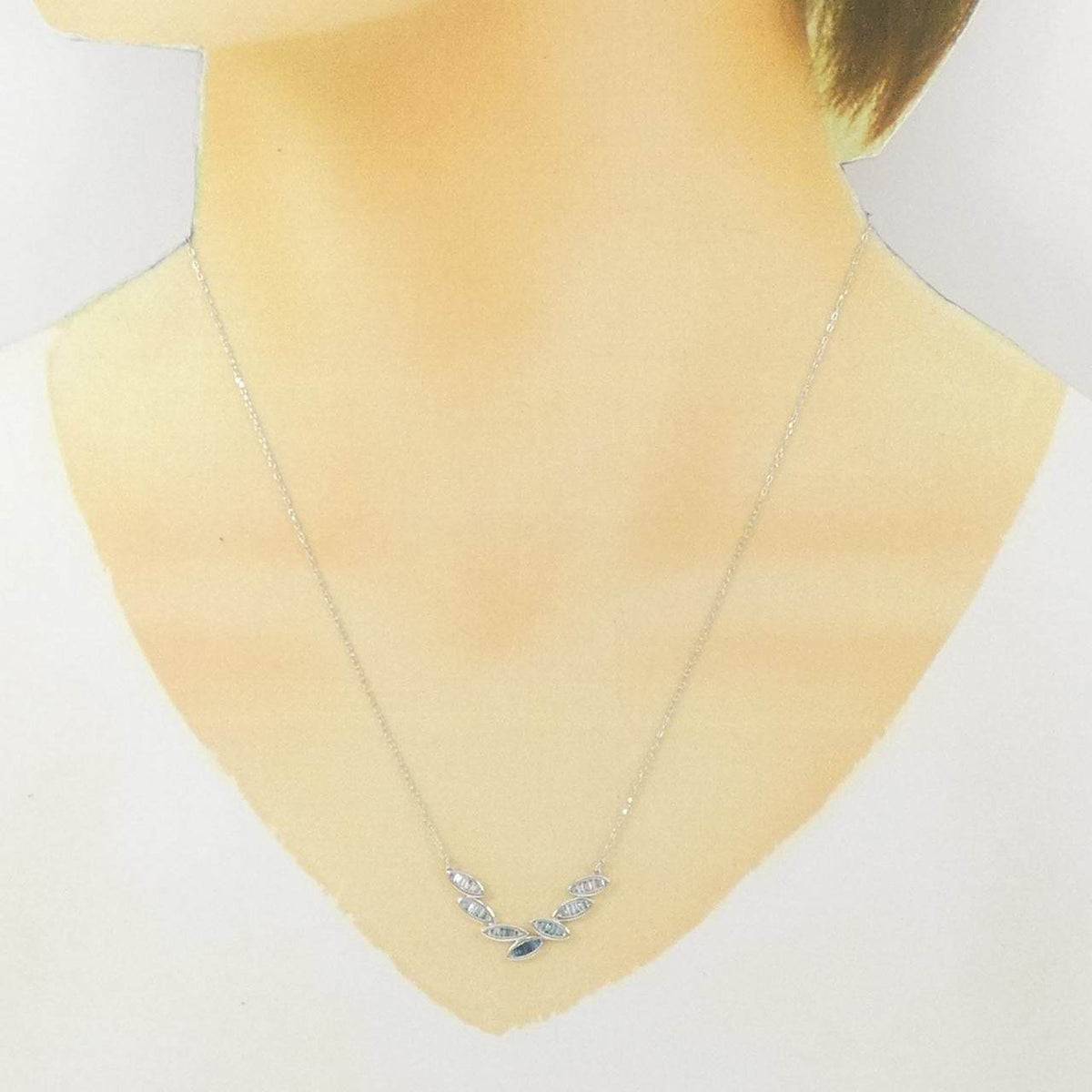 Au750 ダイヤモンドネックレス