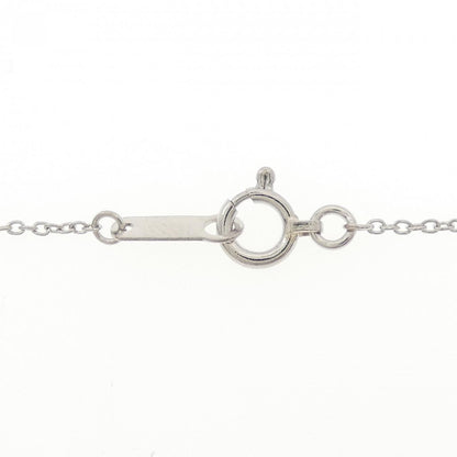 Pt850 プラチナ ペリドット ネックレス