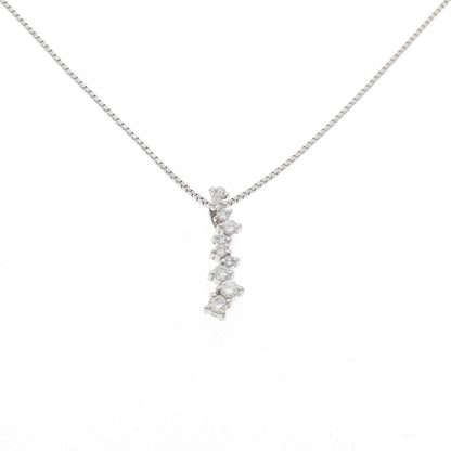 プラチナ PT850 0.41CT ダイヤモンドネックレス