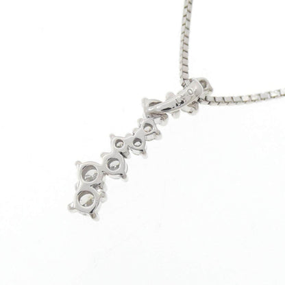 プラチナ PT850 0.41CT ダイヤモンドネックレス