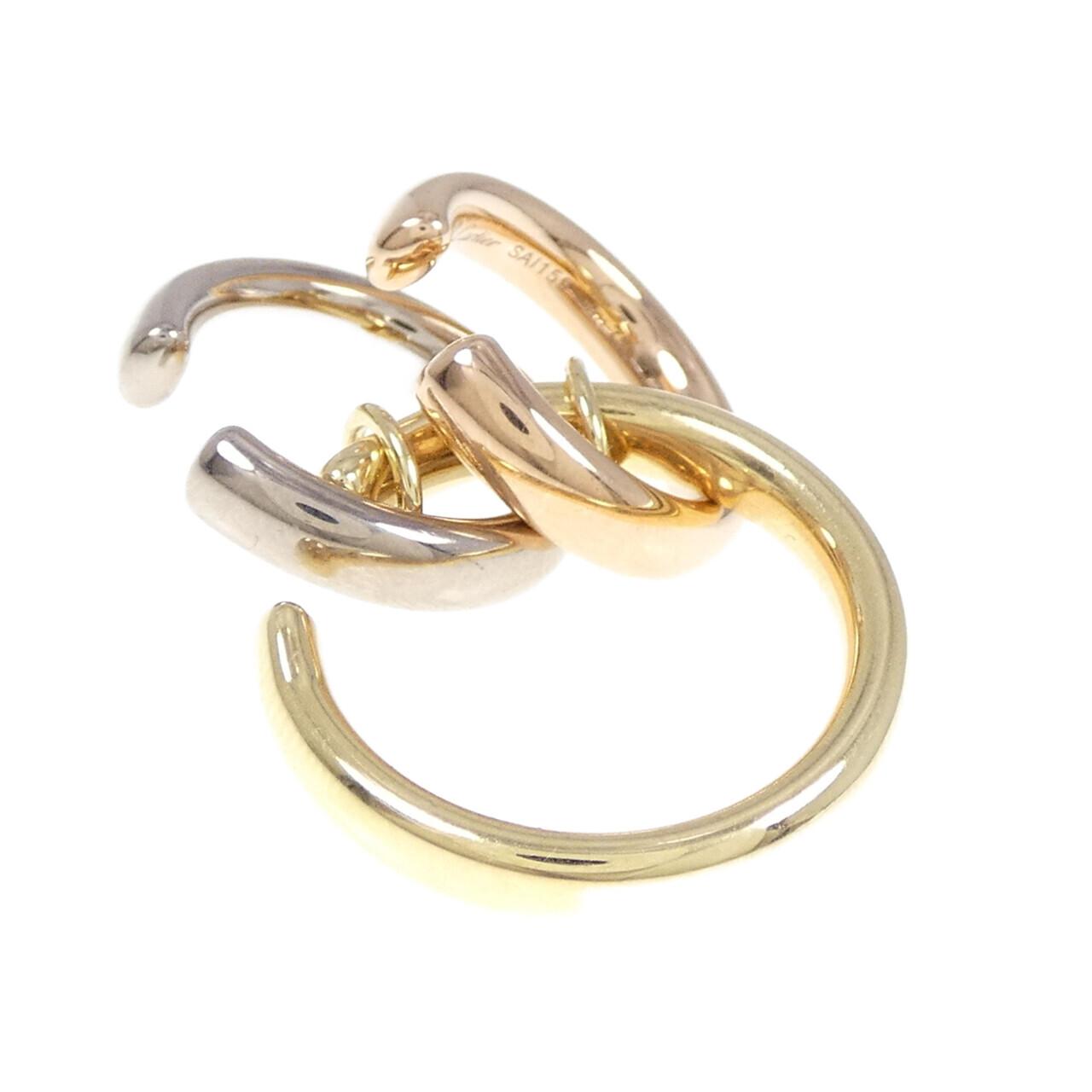 カルティエ トリニティ 750 ピアス