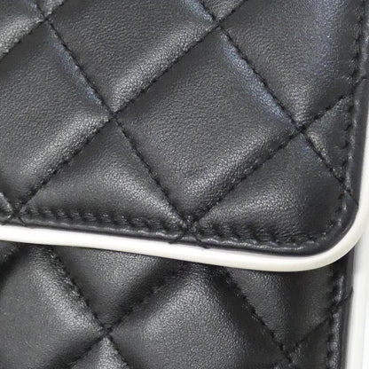 シャネル AS4511 ラムスキン チェーン ウォレット