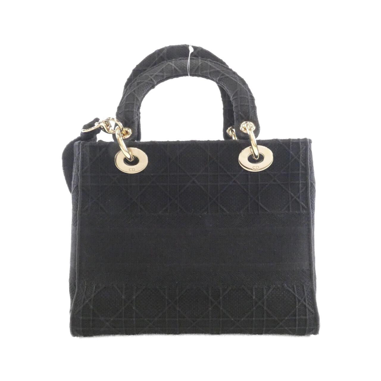クリスチャンディオール Lady D-Light Medium キャンバス バッグ