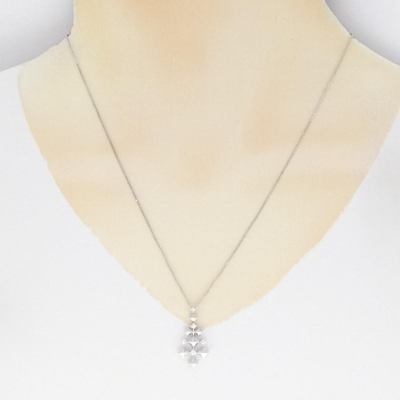 Tasaki Au750 ダイヤモンド ネックレス
