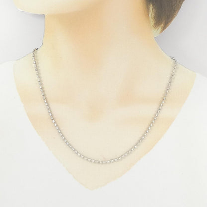 Pt850ダイヤモンドネックレス