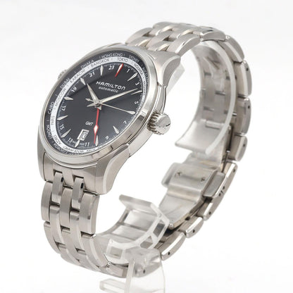 ハミルトン ジャズマスターGMT ステンレススチール 腕時計